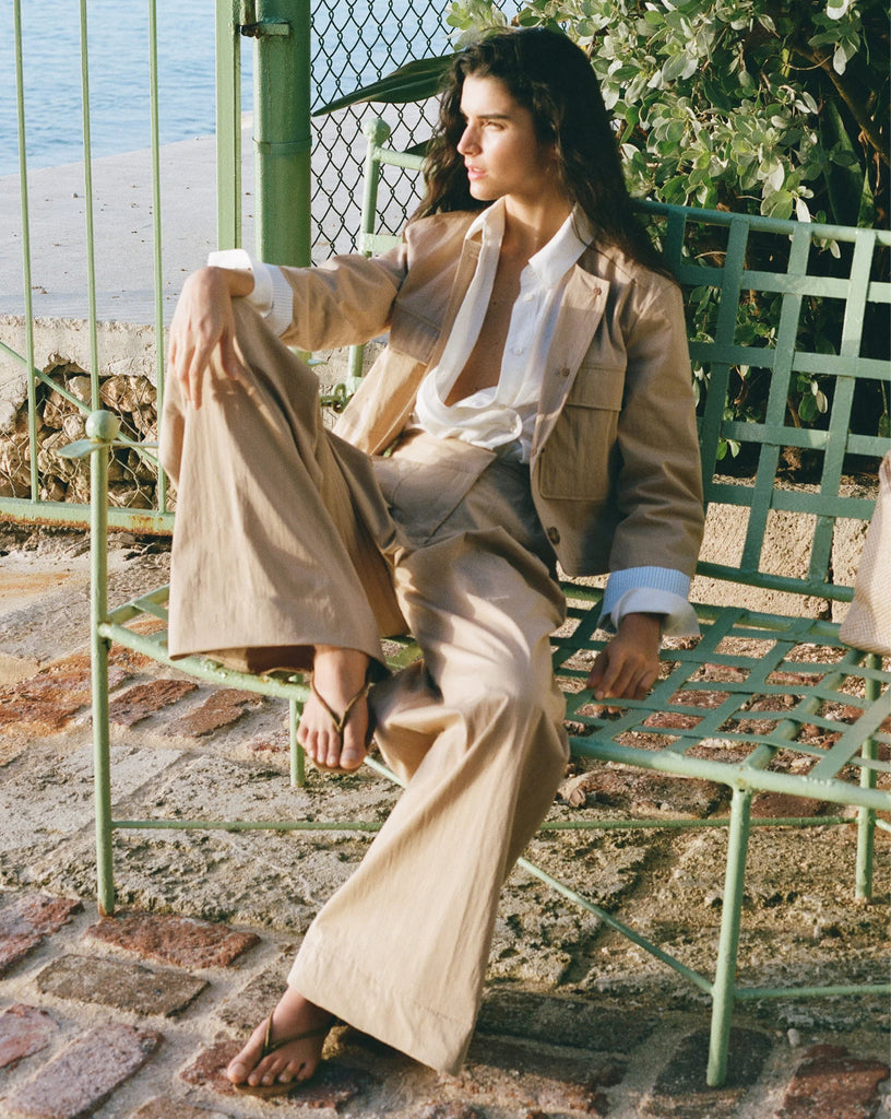 Gala Utility Jacket in Khaki