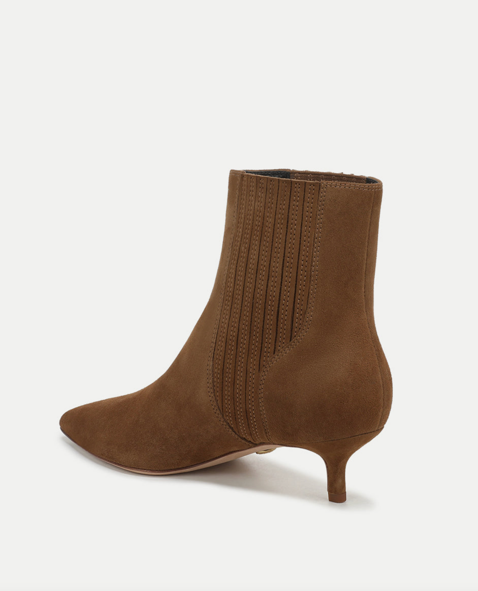 Lisa Kitten-Heel Ankle Boot in Hazelwood
