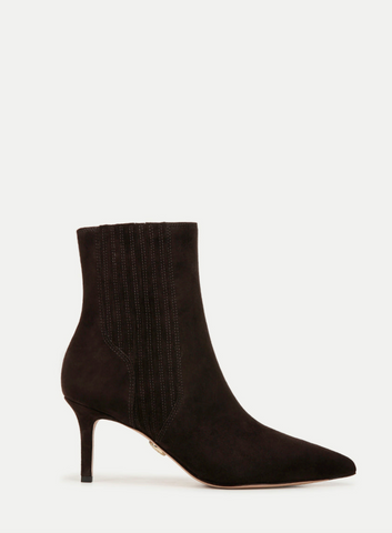 Lisa Mid-Heel Ankle Boot in Espresso