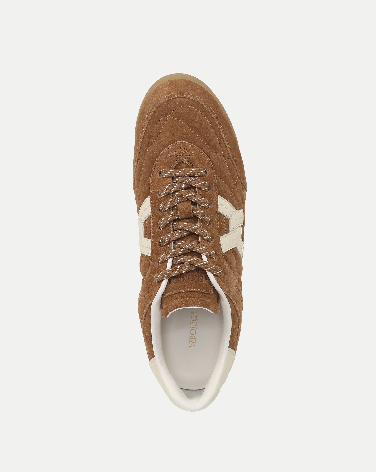 Natalia Suede Sneaker in Chestnut