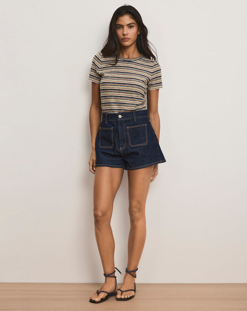 Remus Striped T-Shirt in Multi Stripe