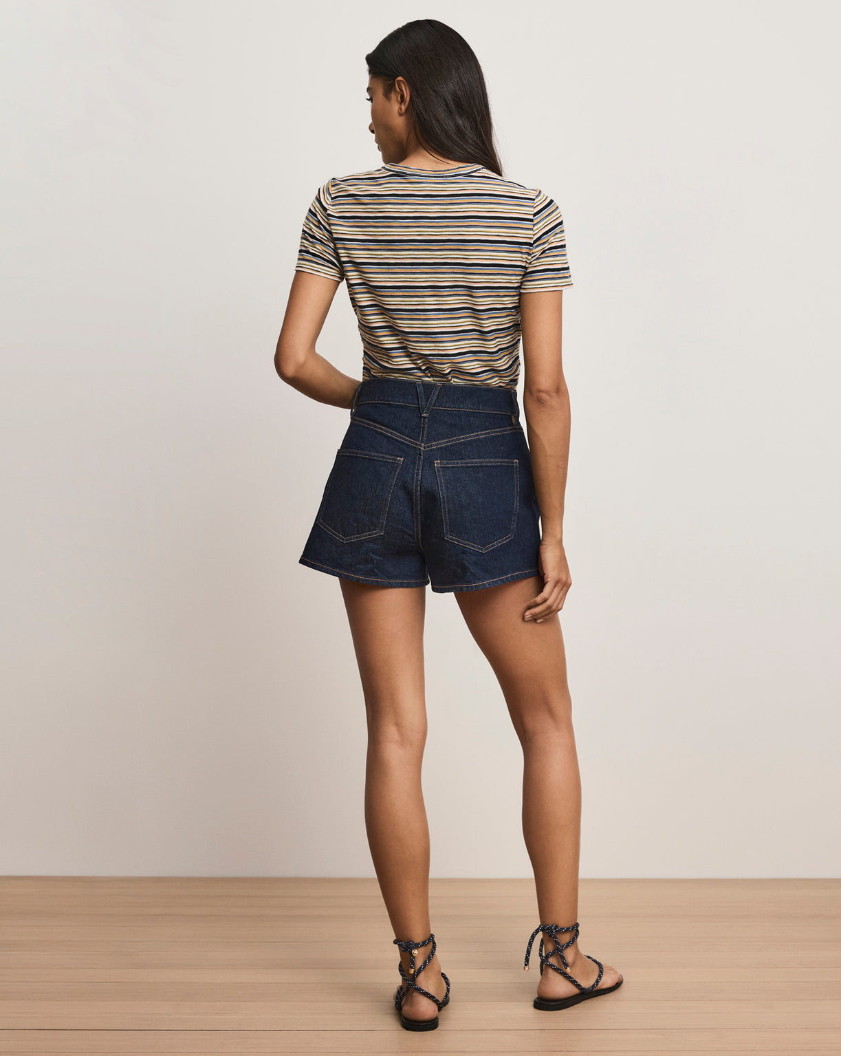Remus Striped T-Shirt in Multi Stripe