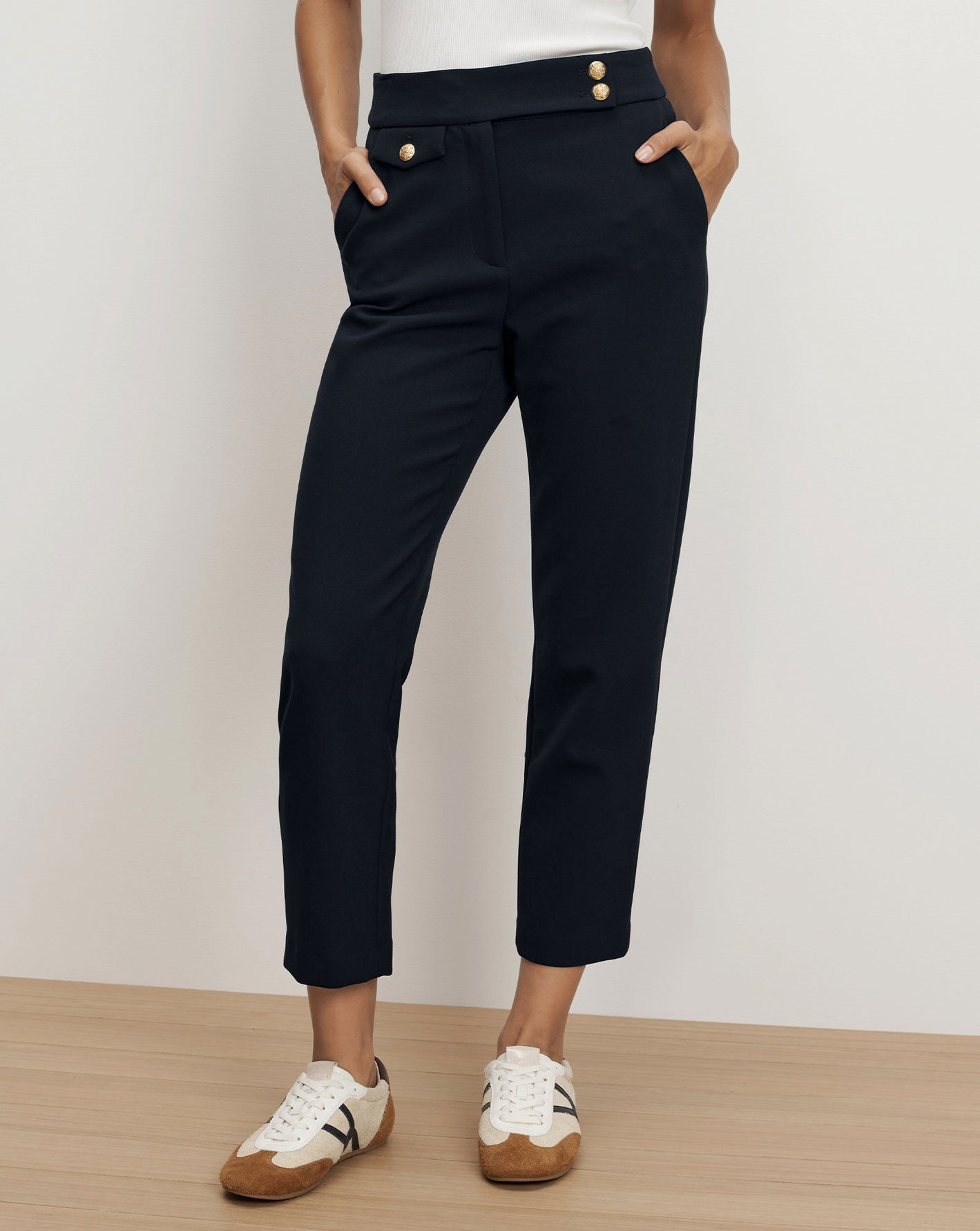 Renzo Pant in Navy