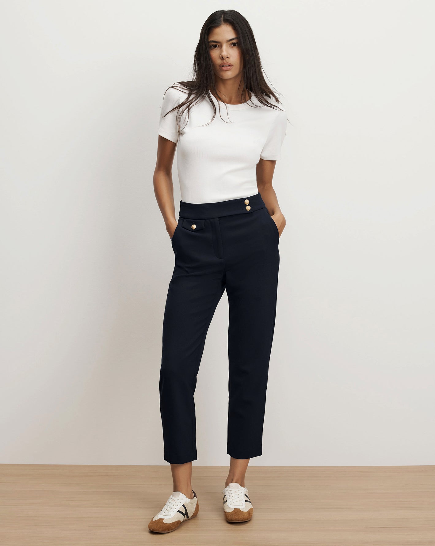 Renzo Pant in Navy