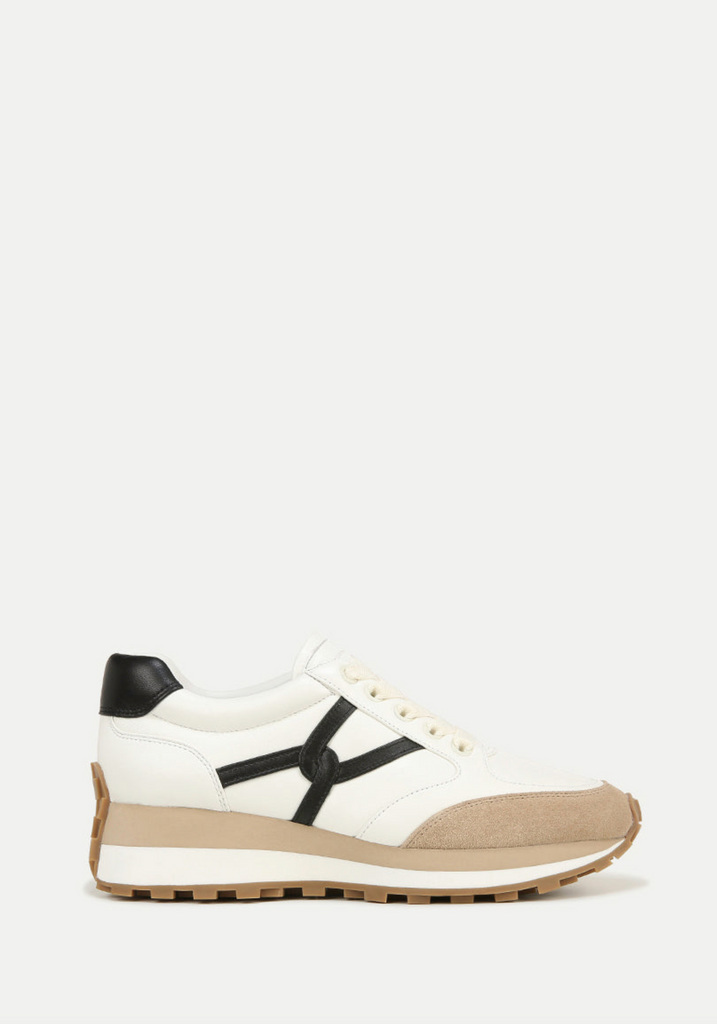 Valentina Sneaker in Coconut/Black