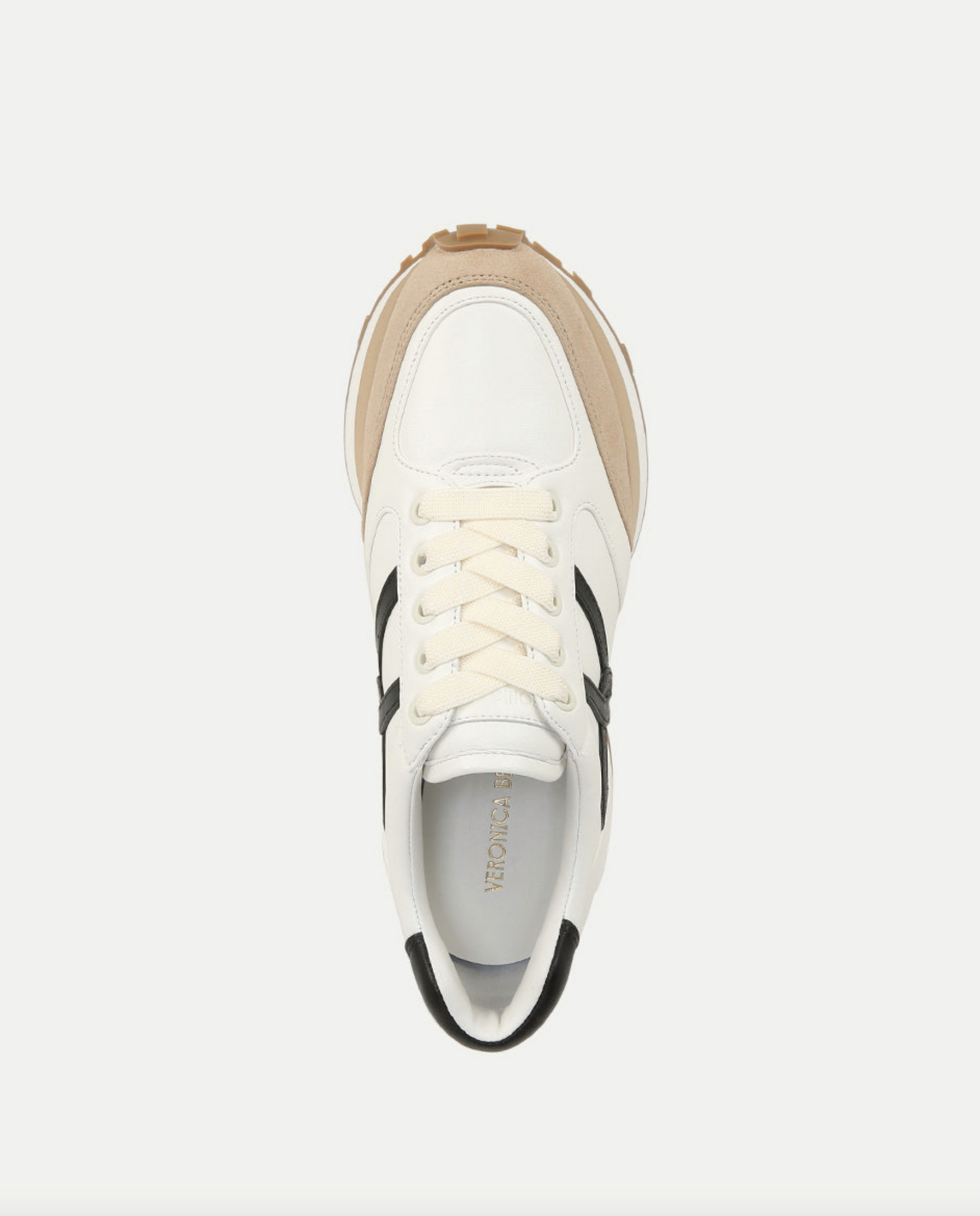 Valentina Sneaker in Coconut/Black