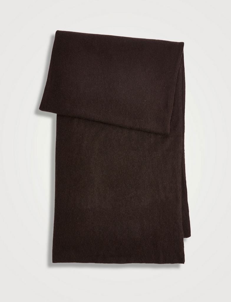 Cashmere Travel Wrap in Dark Umber