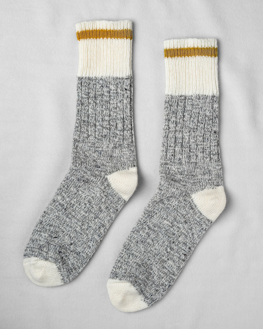 Wool Camp Socks in Harvest