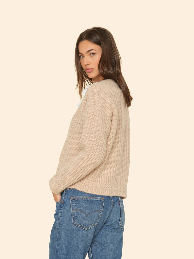 Milli Cardigan in Cream Ice