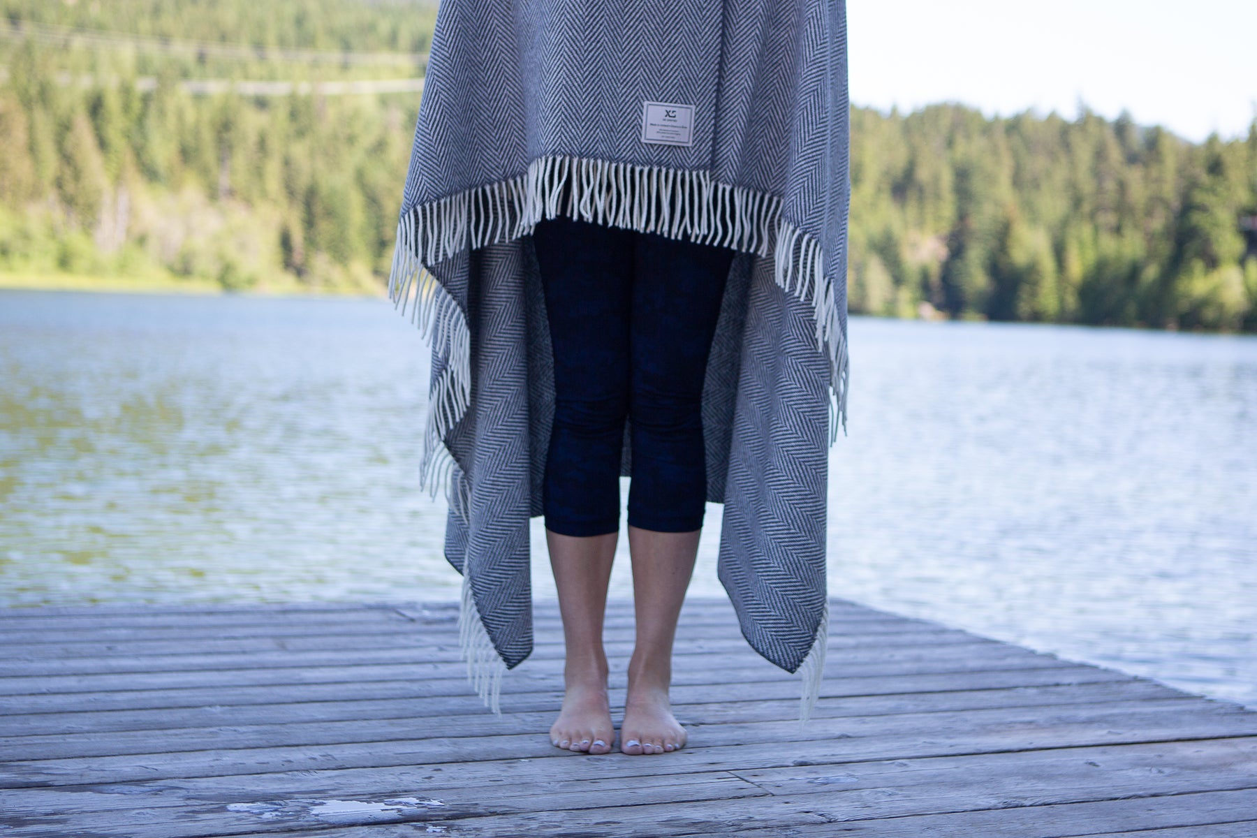 Heritage Throw in Coal