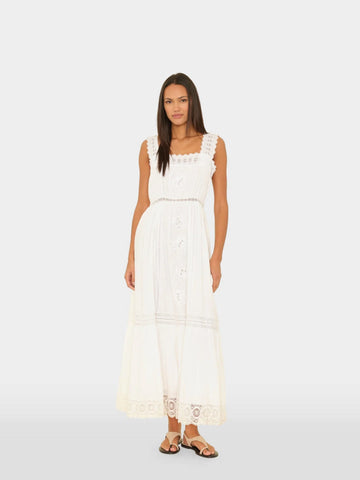 Anita Dress in White