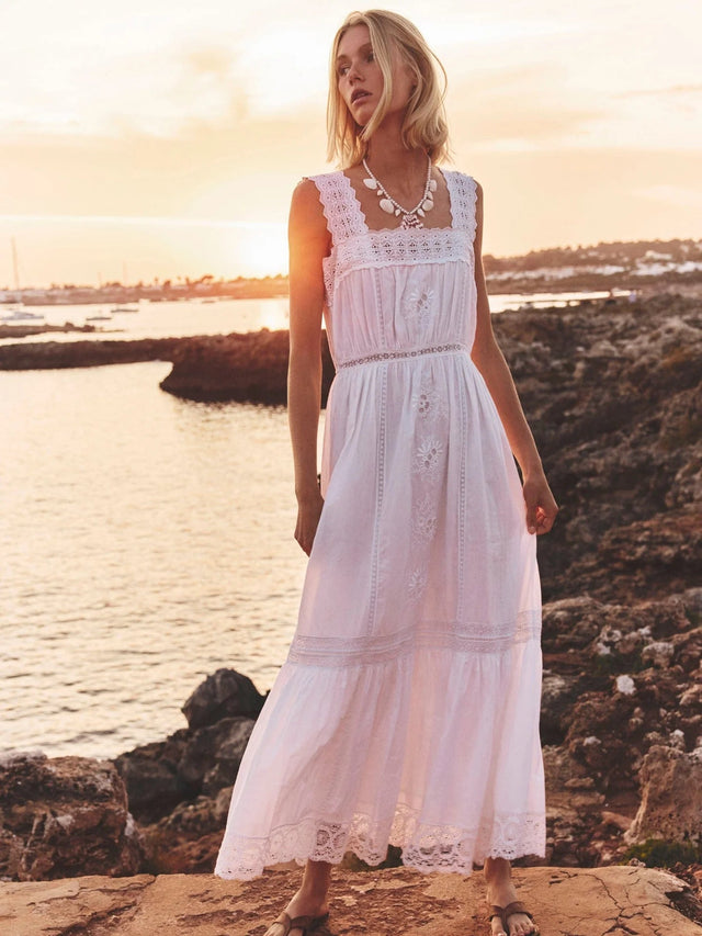 Shop Anita Dress in White