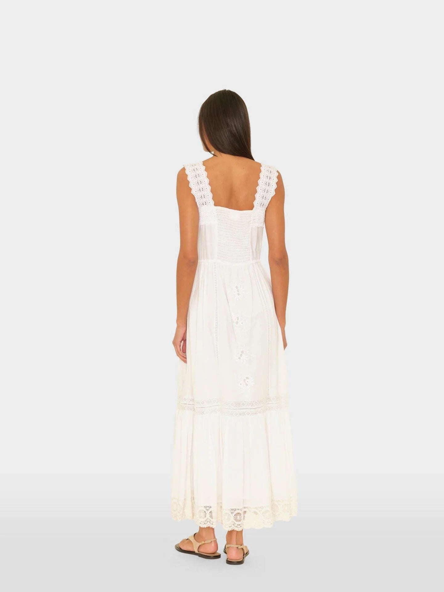 Anita Dress in White