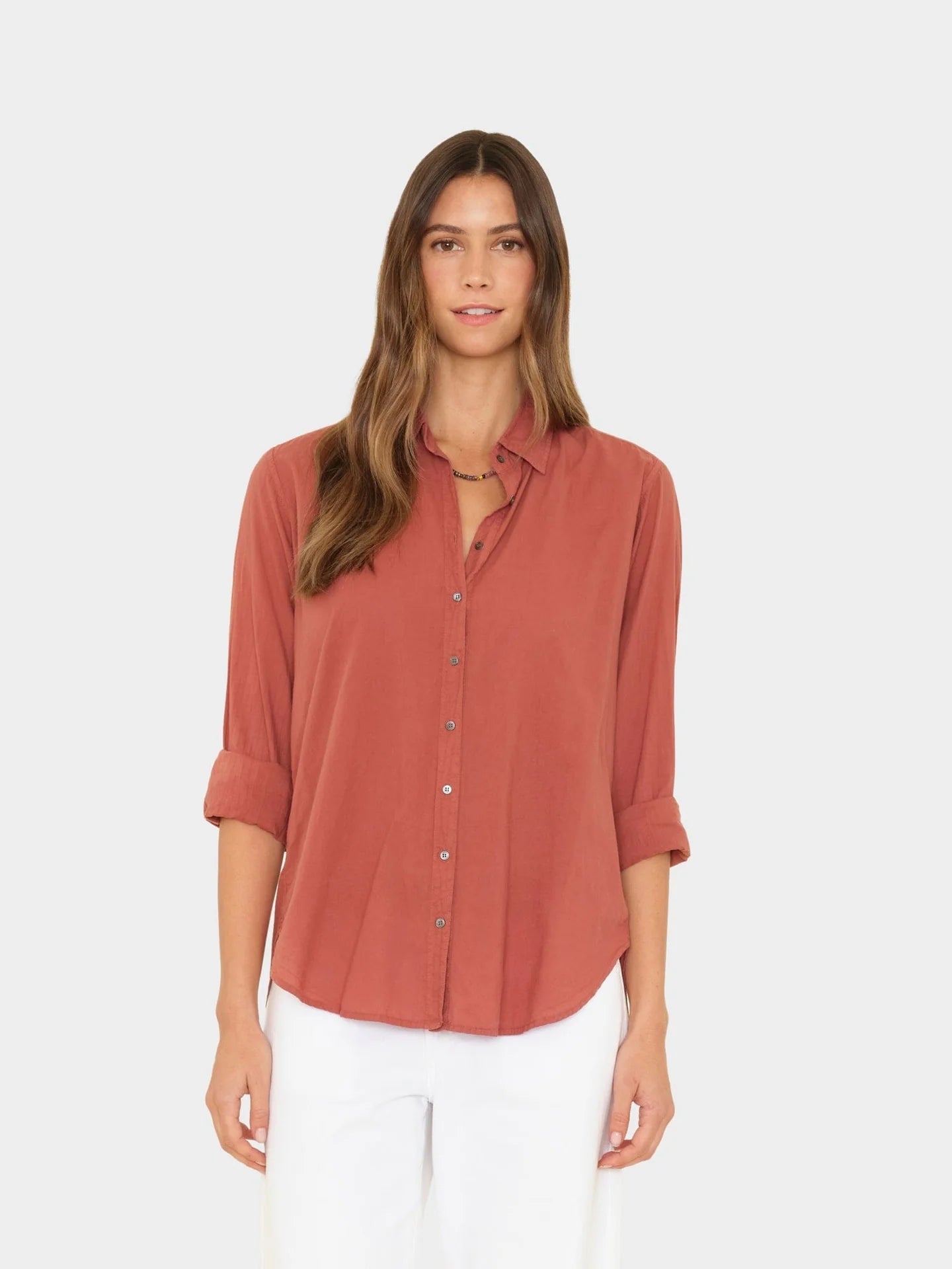Beau Shirt in Cinnabar
