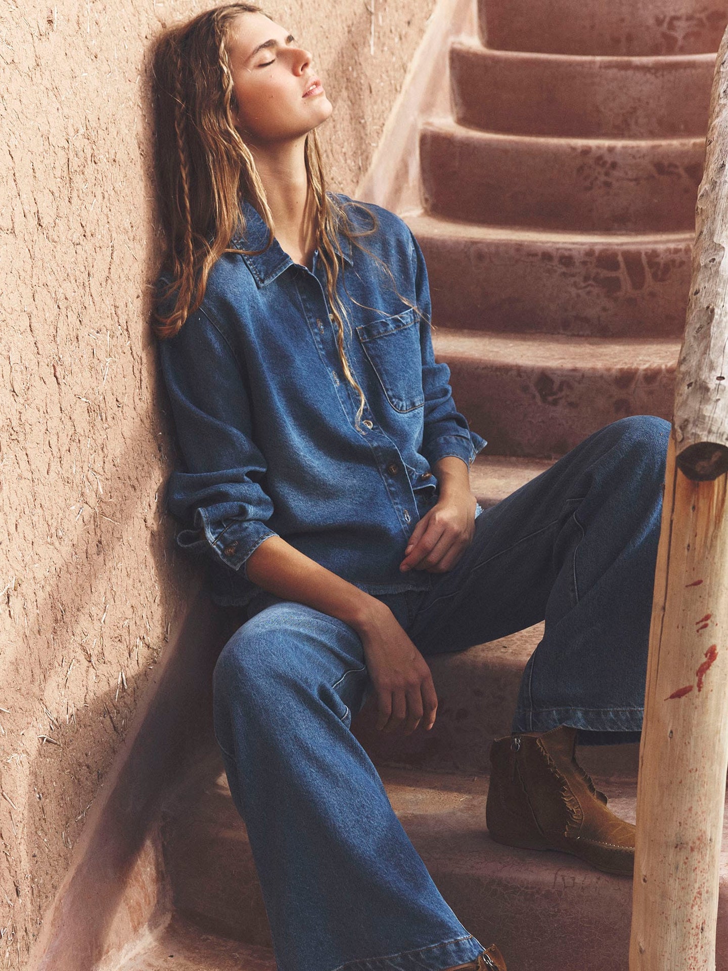 Ben Shirt in Meridian Blue