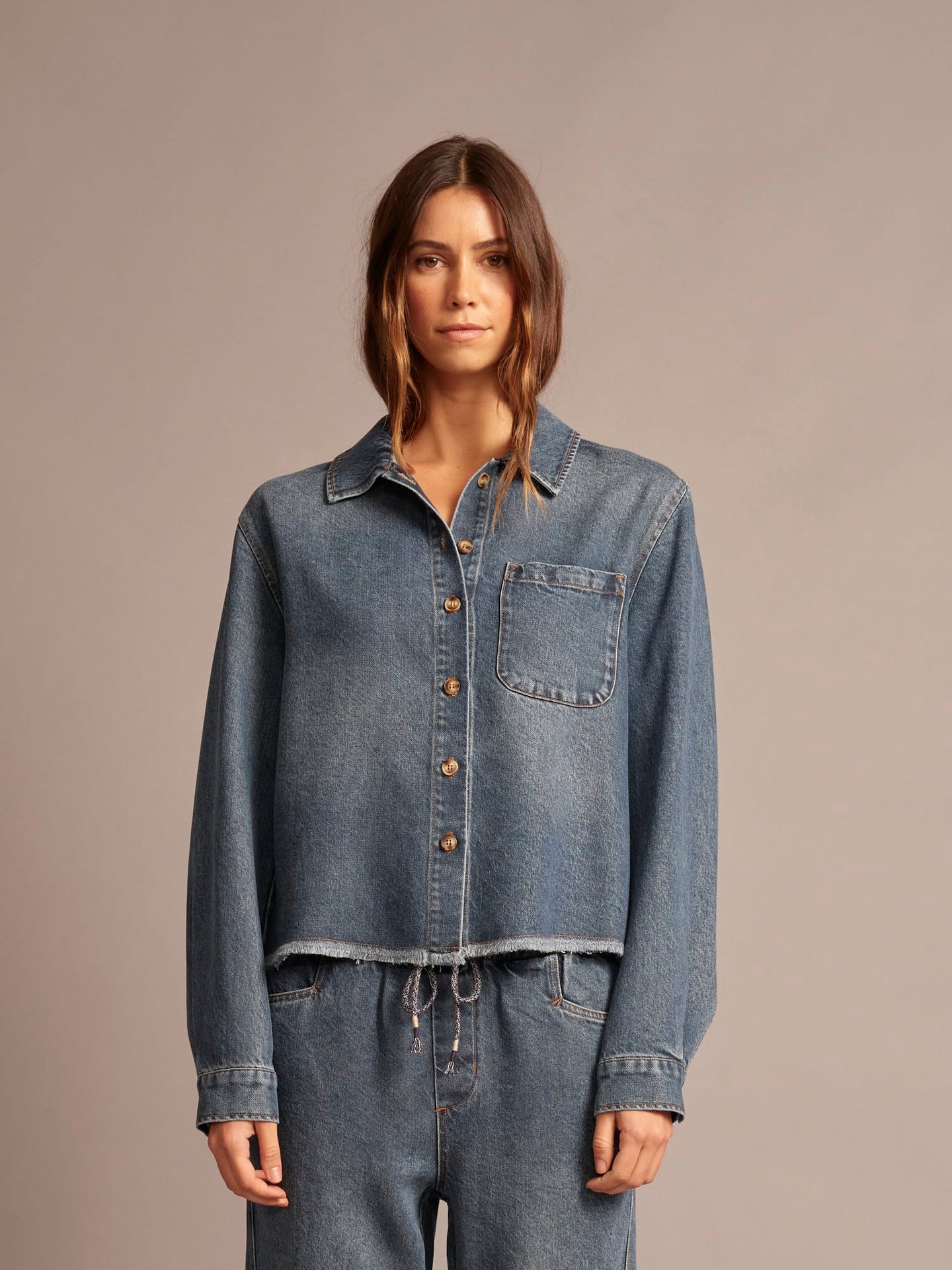 Ben Shirt in Meridian Blue