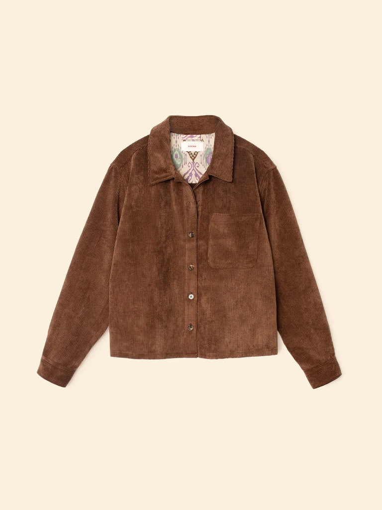 Benji Jacket in Brown Sable