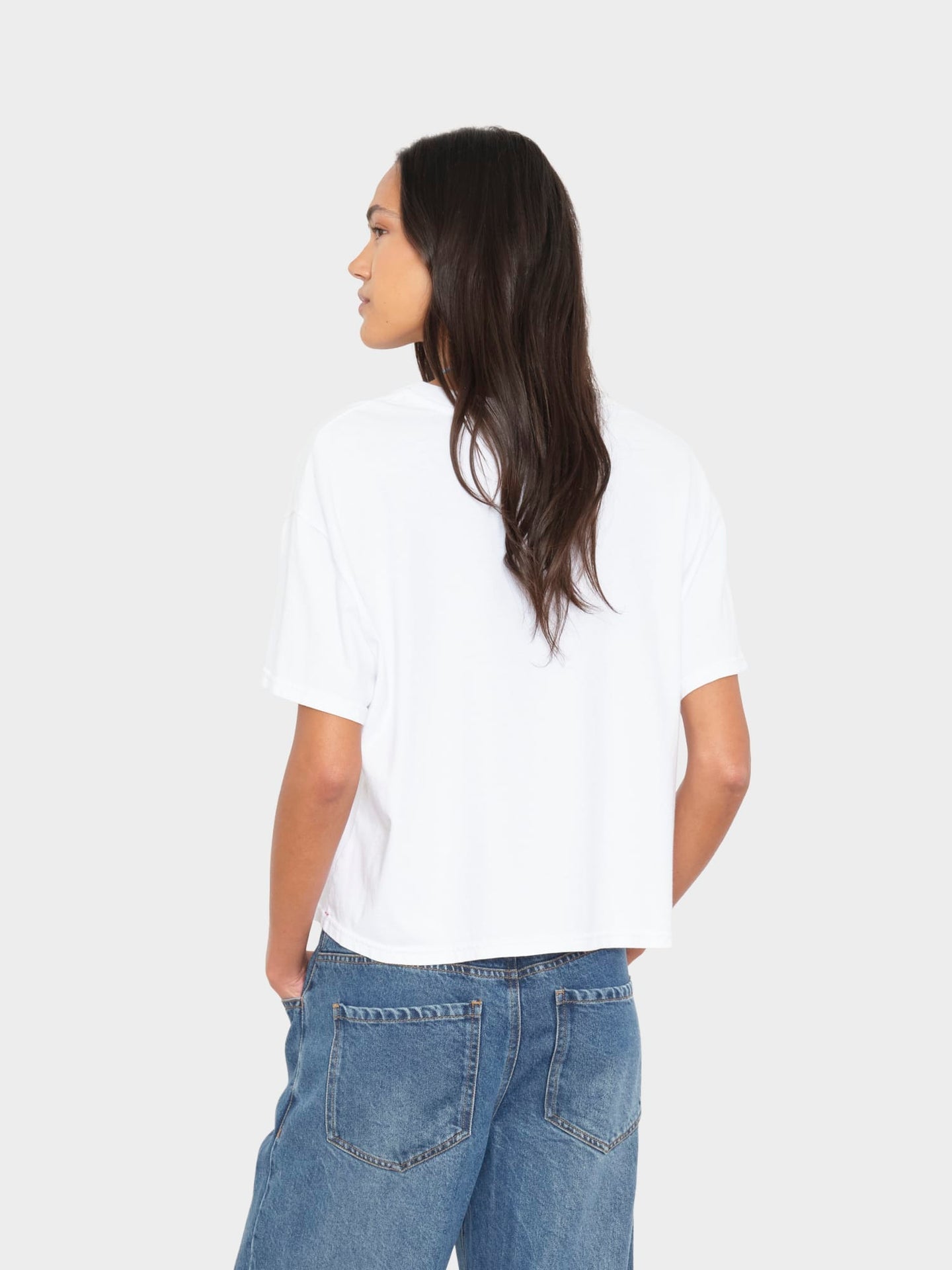 Carter Tee in White