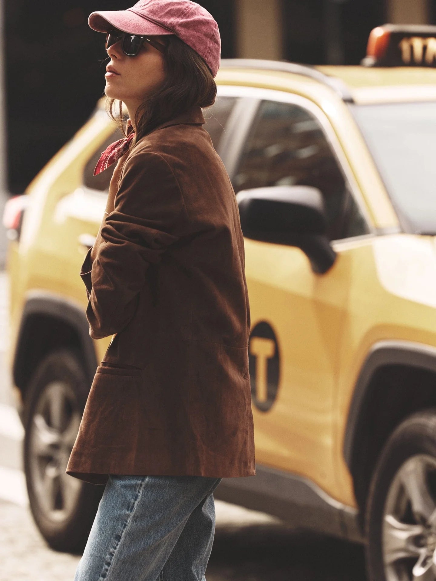 Elodie Blazer in Marron