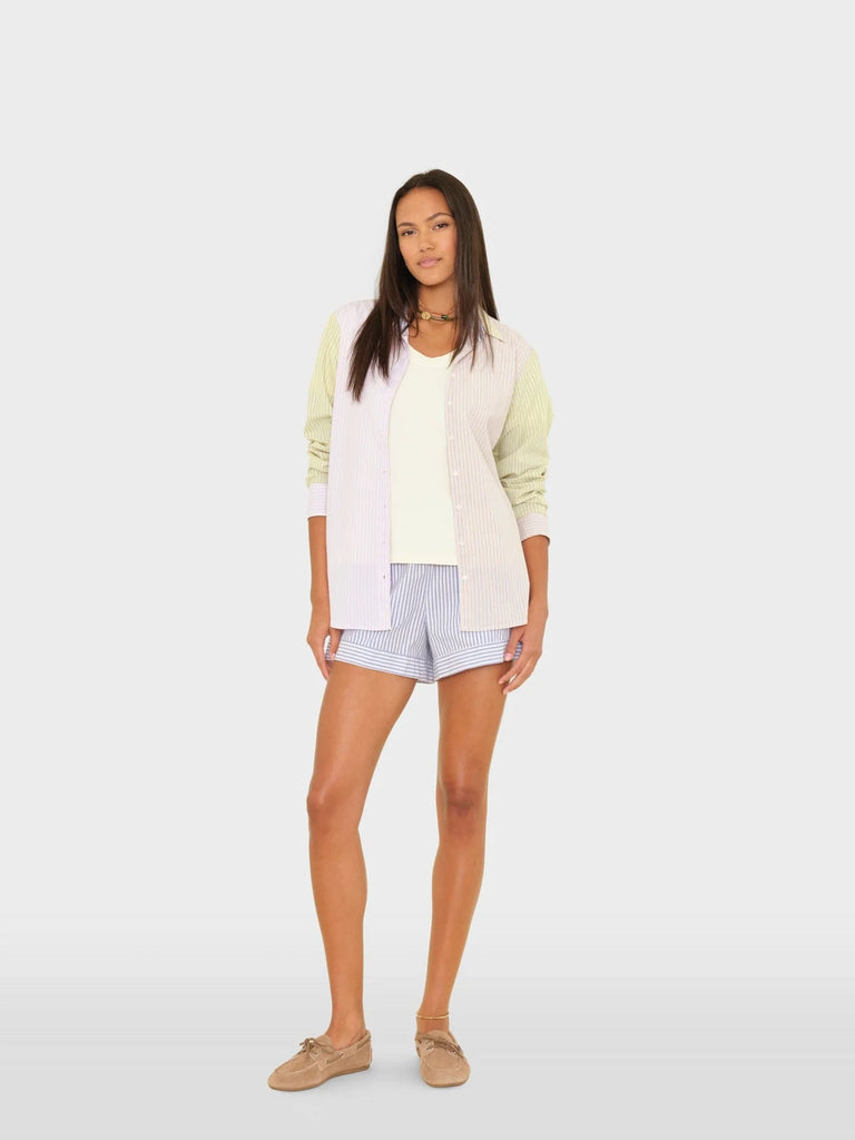 Gabby Short in Blue Aggie