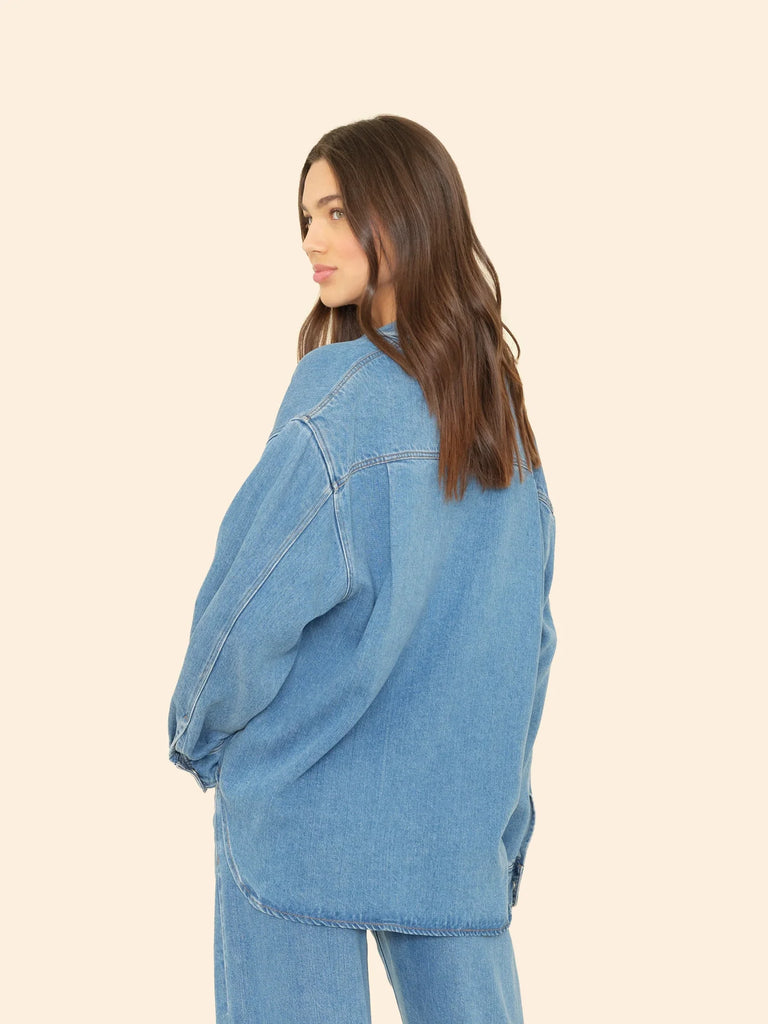 Gia Shirt in Voyage Blue