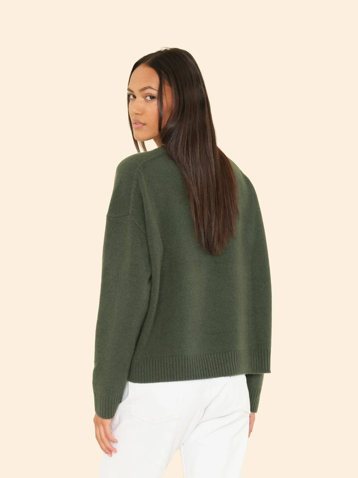 Lela Sweater in Myrtle Green