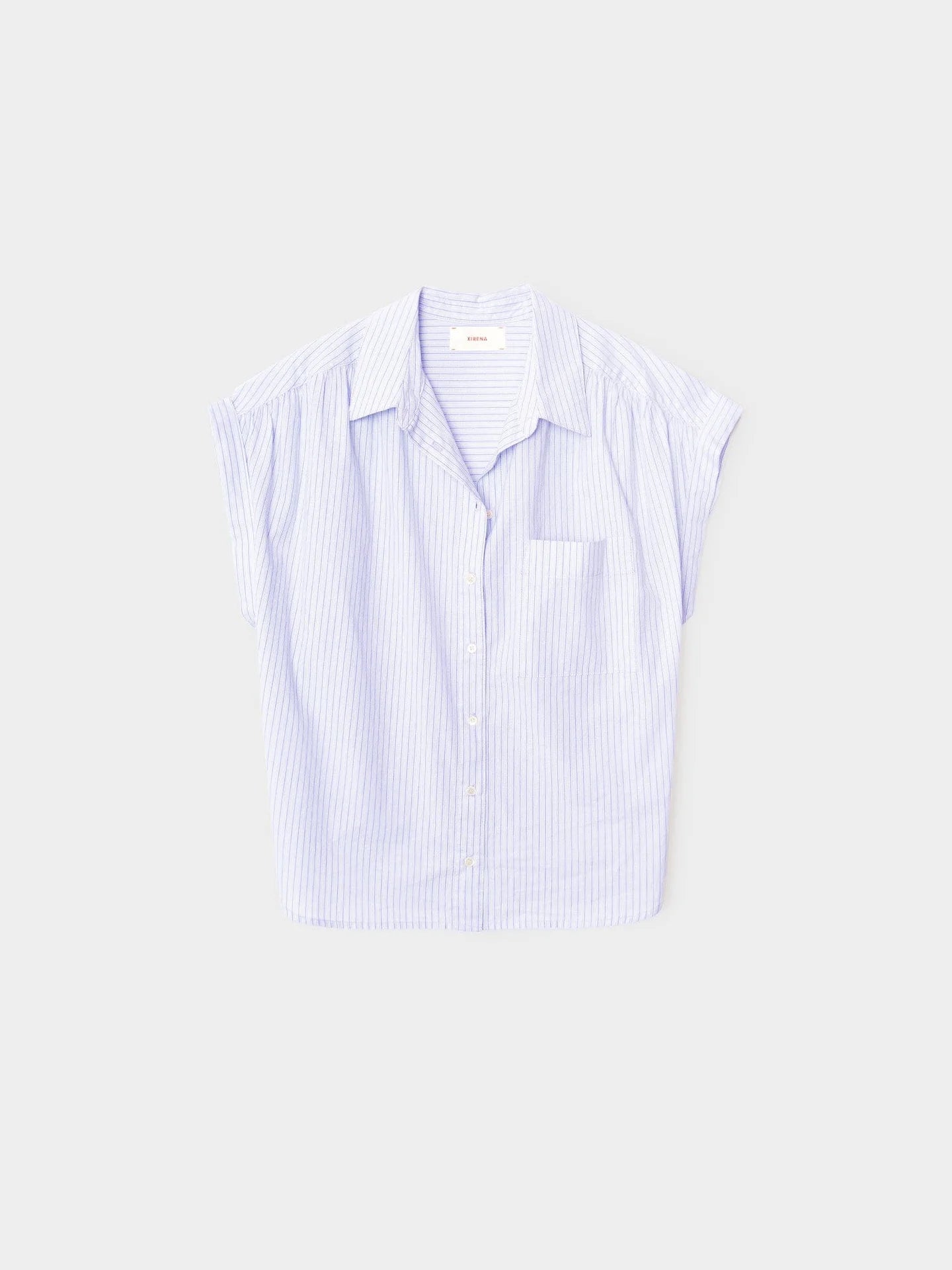 Lexi Shirt in Blue Aggie