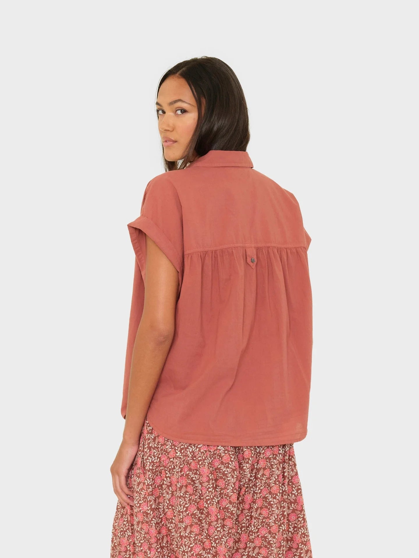 Lexi Shirt in Cinnabar
