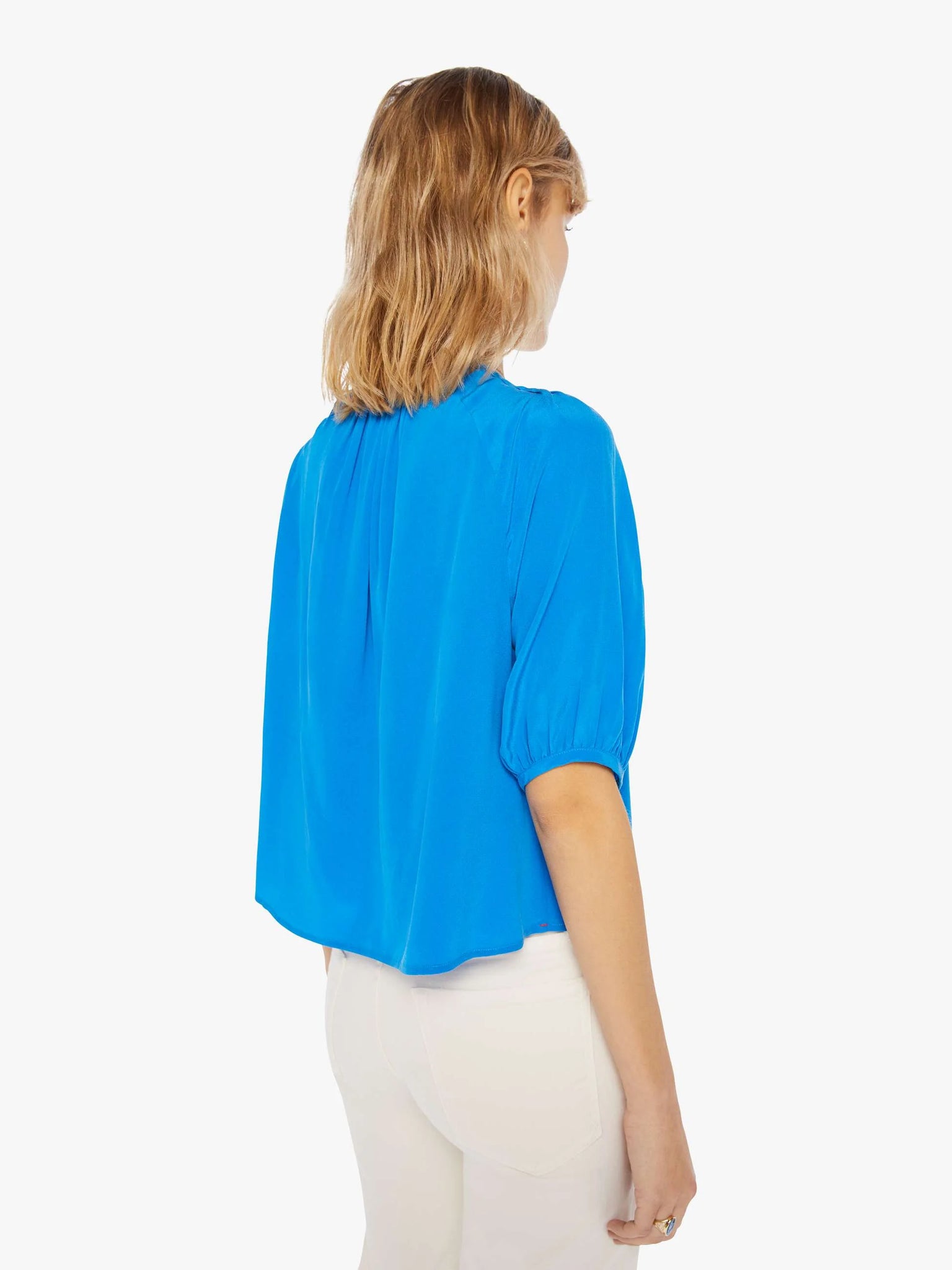 Louisa Top in Blue Opal