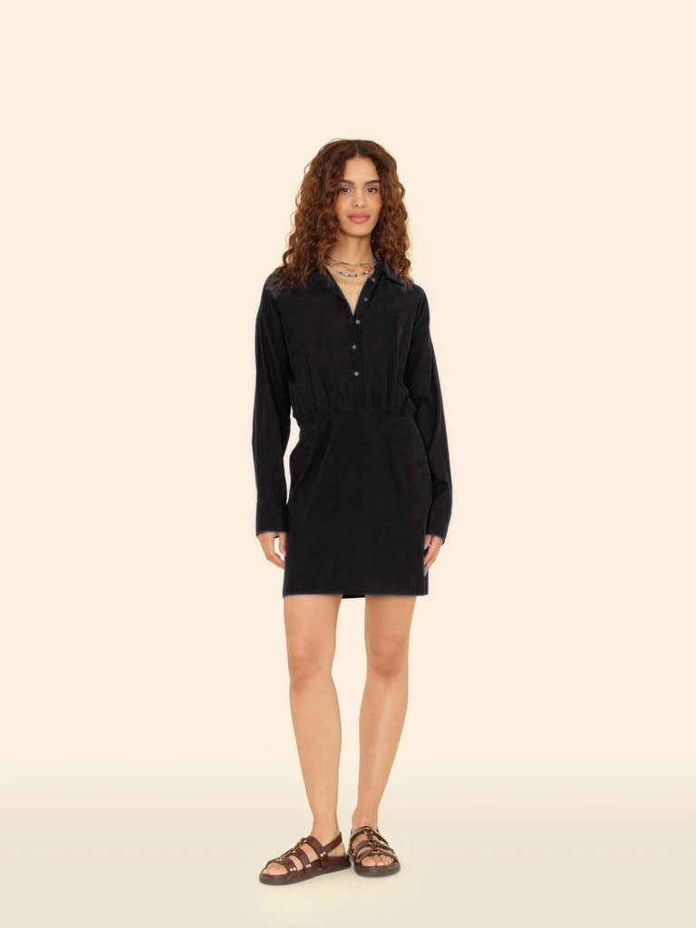 Loulou Dress in Dark Seagrass