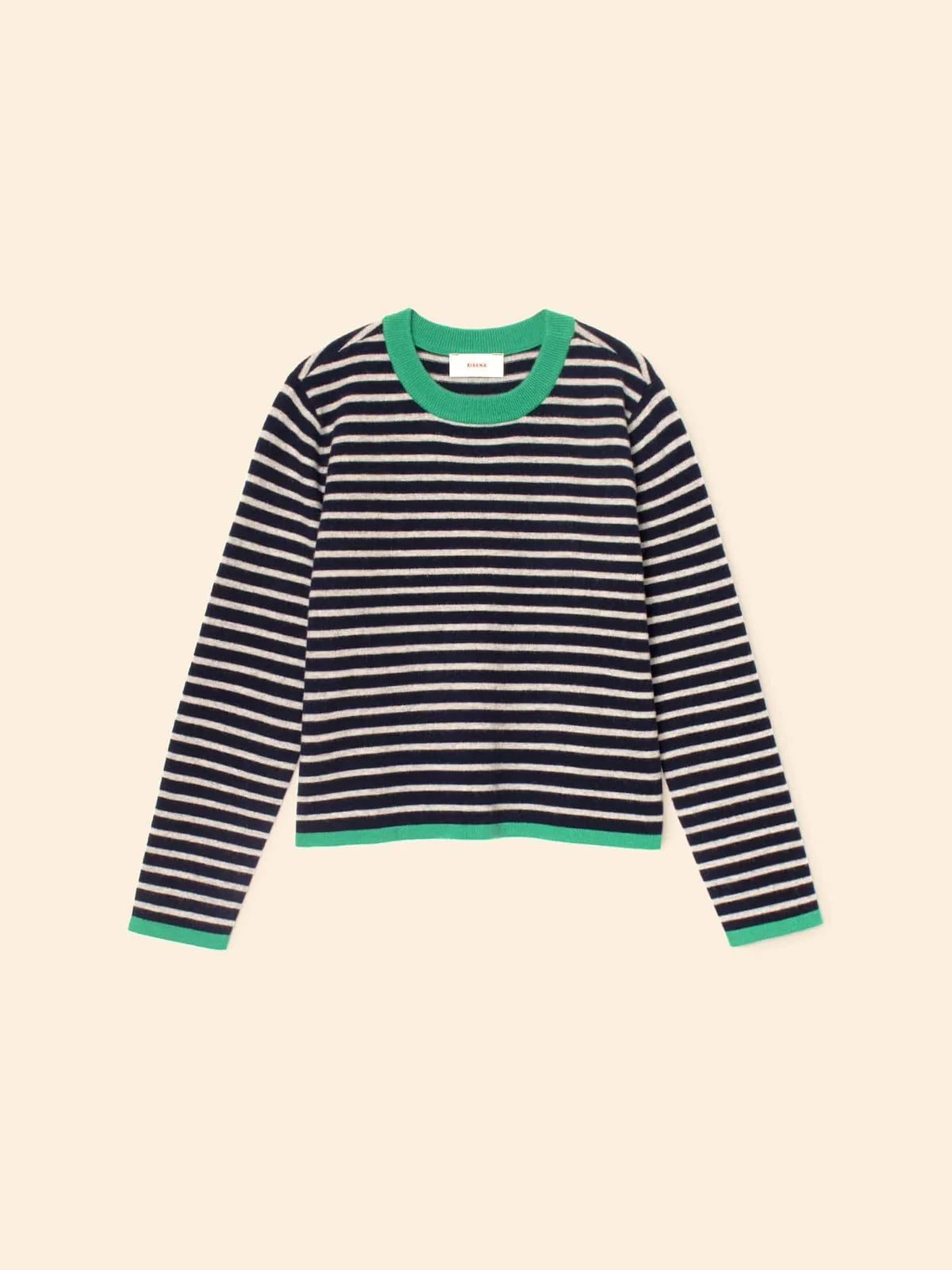 Maxwell Sweater in Navy Stripe