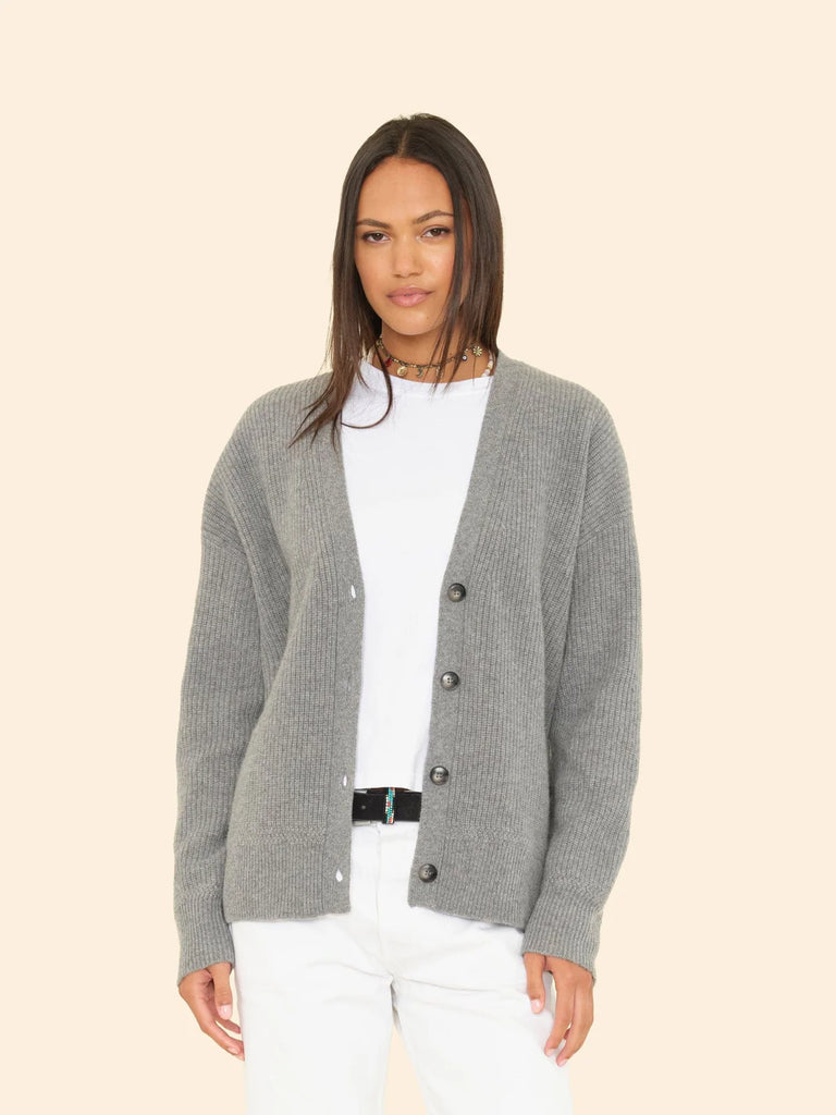 Ramona Cardigan in Flannel Grey Heather