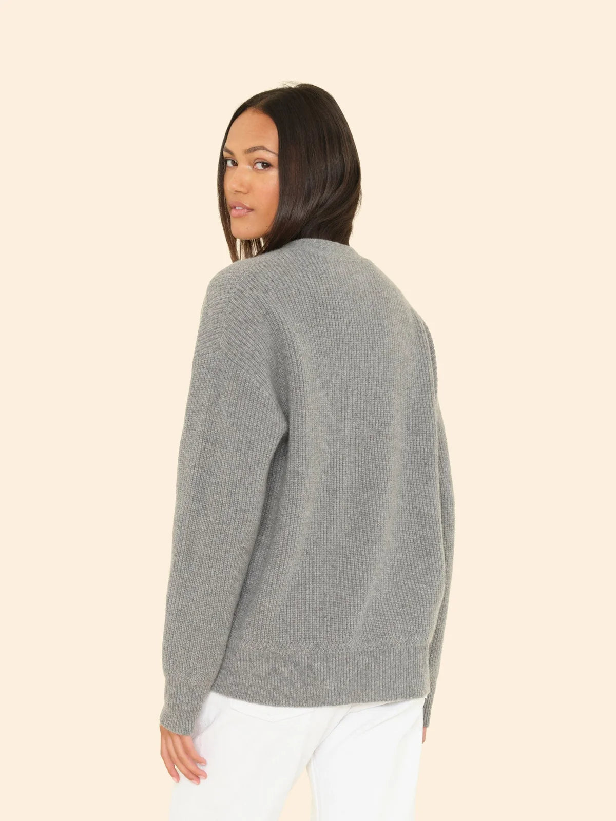 Ramona Cardigan in Flannel Grey Heather