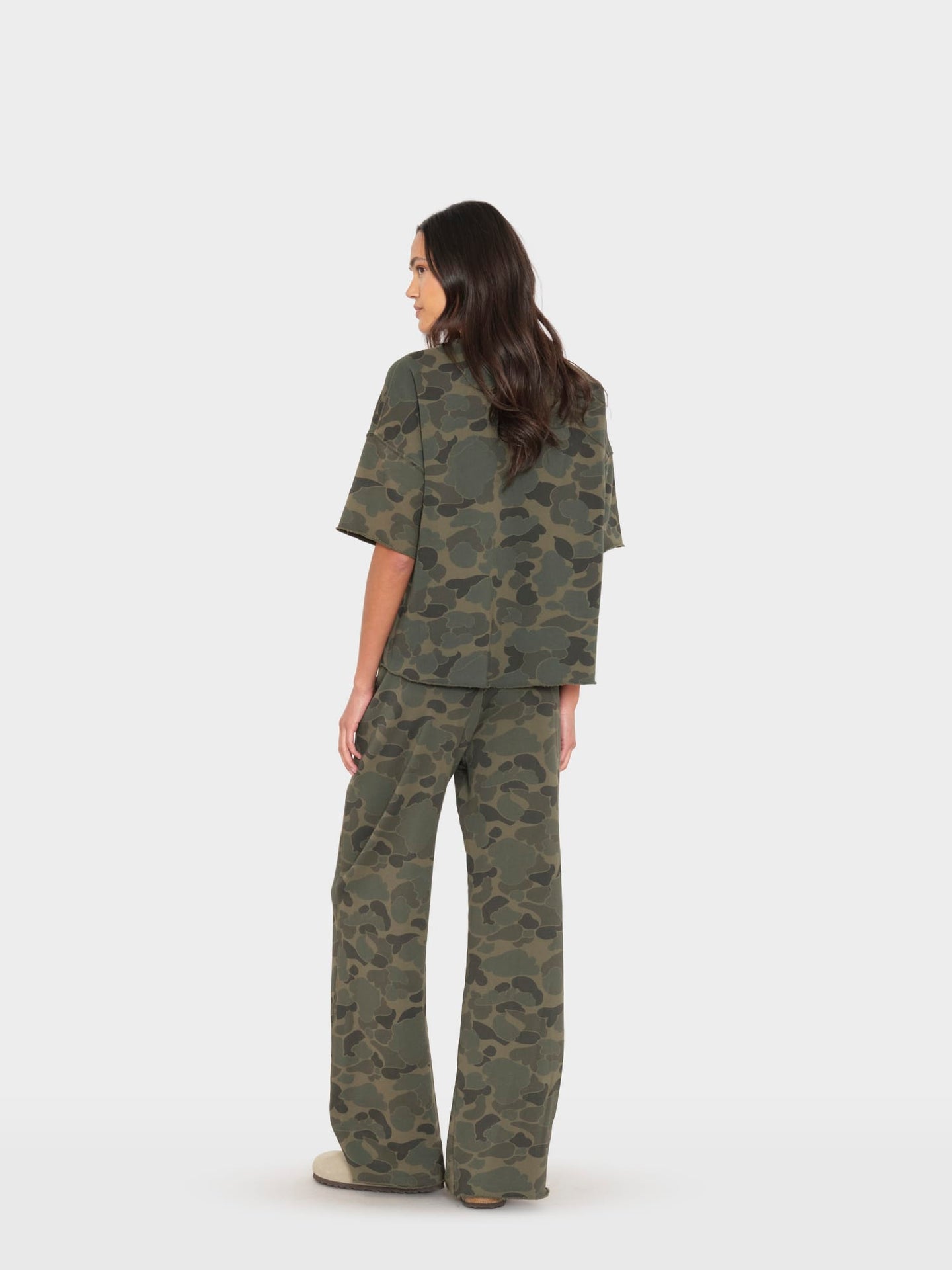 Renzo Sweatpant in Camo Sage