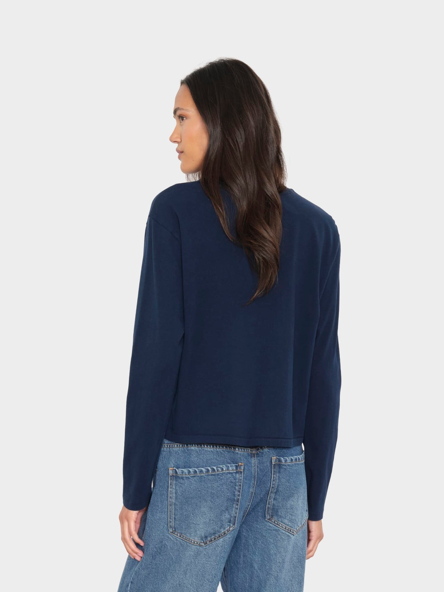 Terrance Tee in Navy