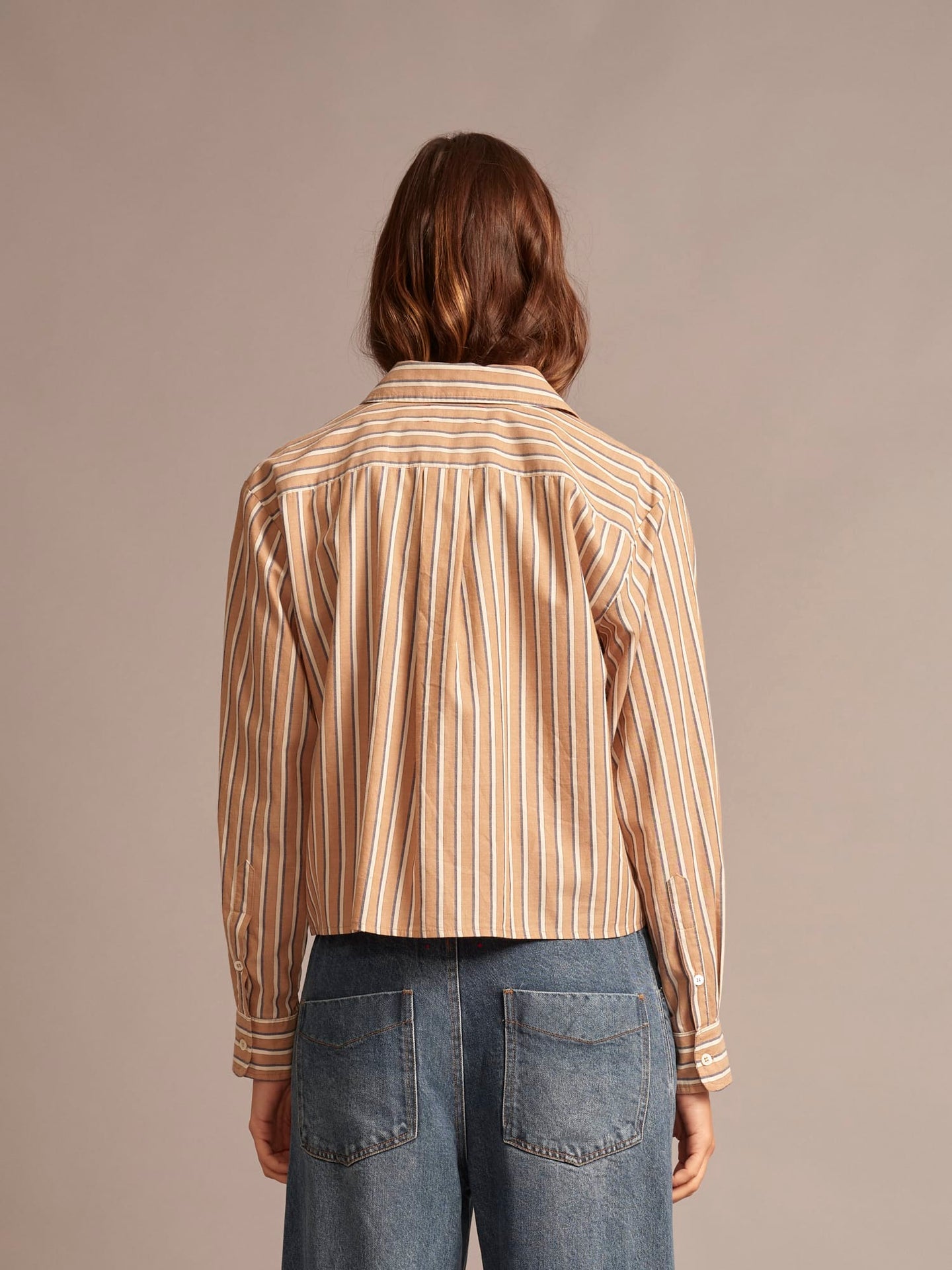 Wyler Shirt in Hickory Navy
