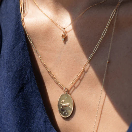 Penelope Paperclip Chain Necklace | 20"