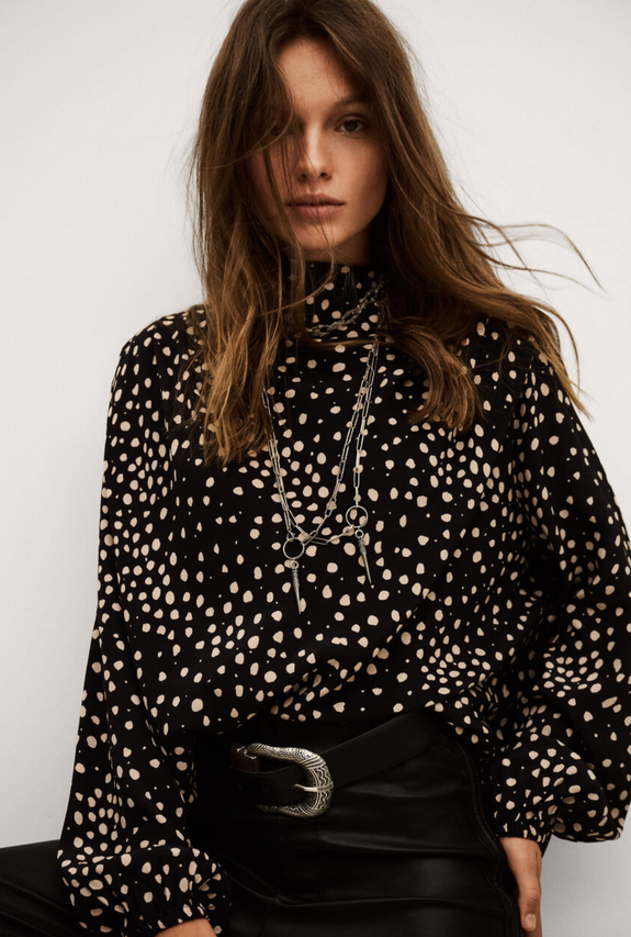 Shop Delphine Long-Sleeved Top. Encre