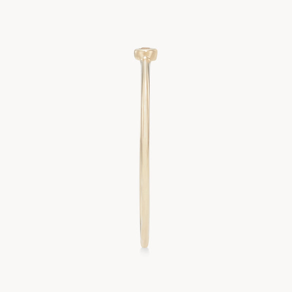 family june birthstone stacking ring in 10k solid gold
