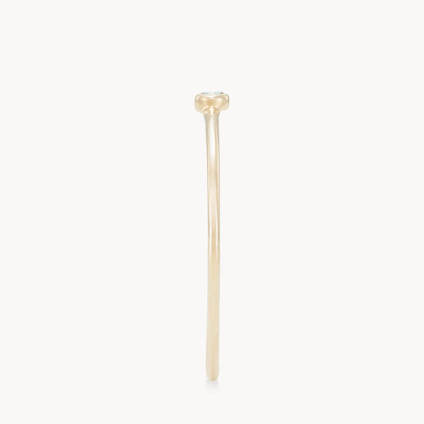 family march birthstone stacking ring in 10k solid gold