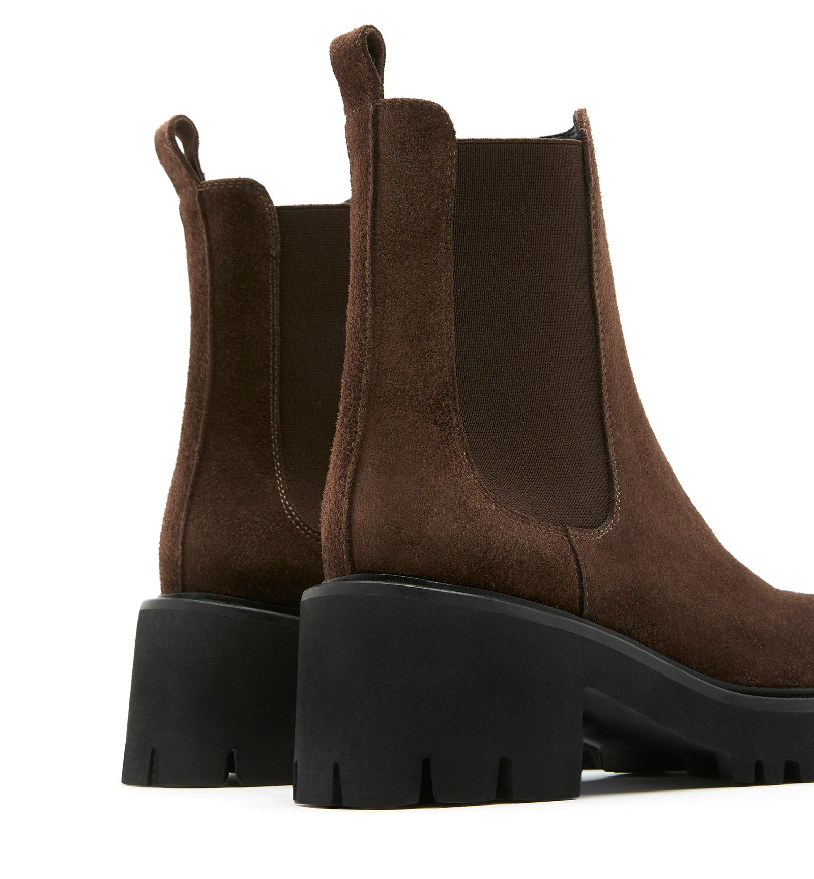 Kiss Suede Bootie in Brunette