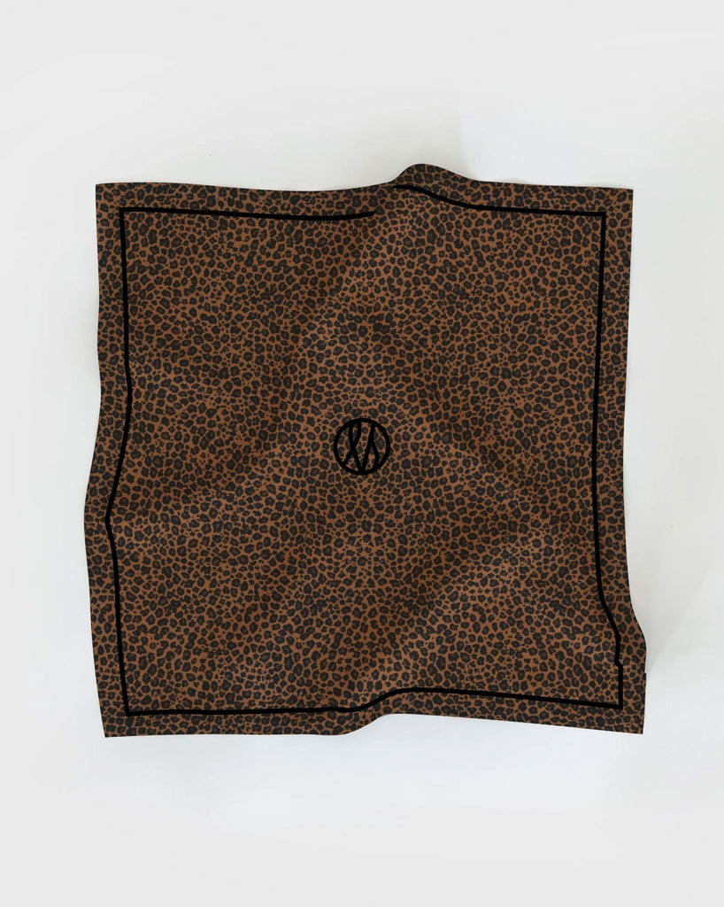 LEO SCARF | BROWN | 50 CM