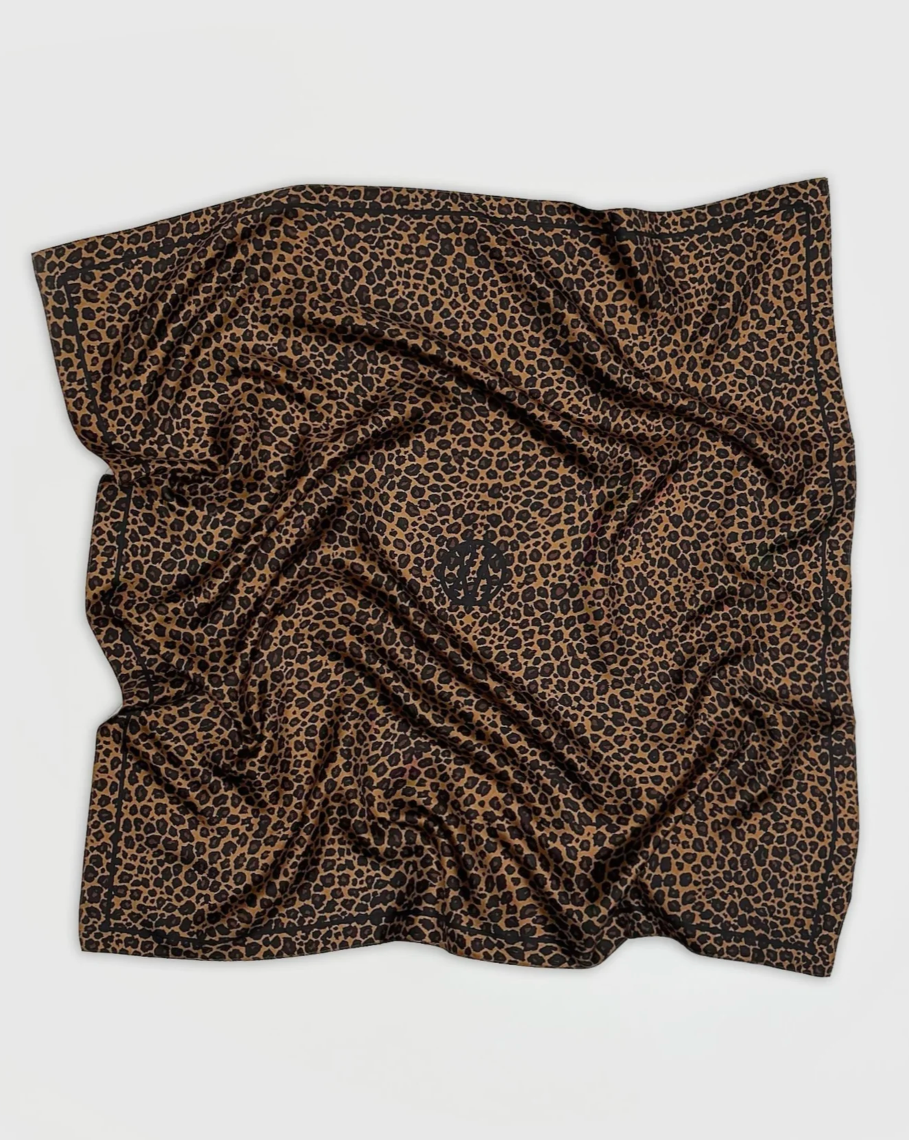 LEO SCARF | BROWN | 80 CM