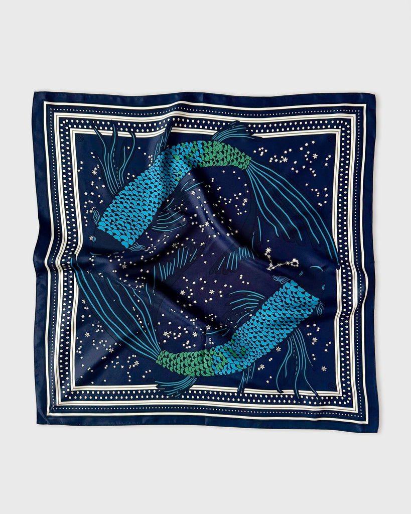 ZODIAC SCARF | PISCES | 65 CM