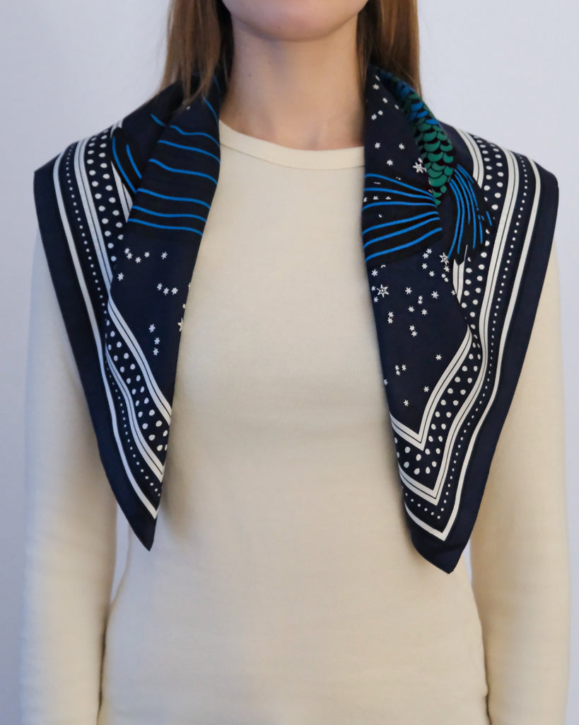 ZODIAC SCARF | PISCES | 65 CM