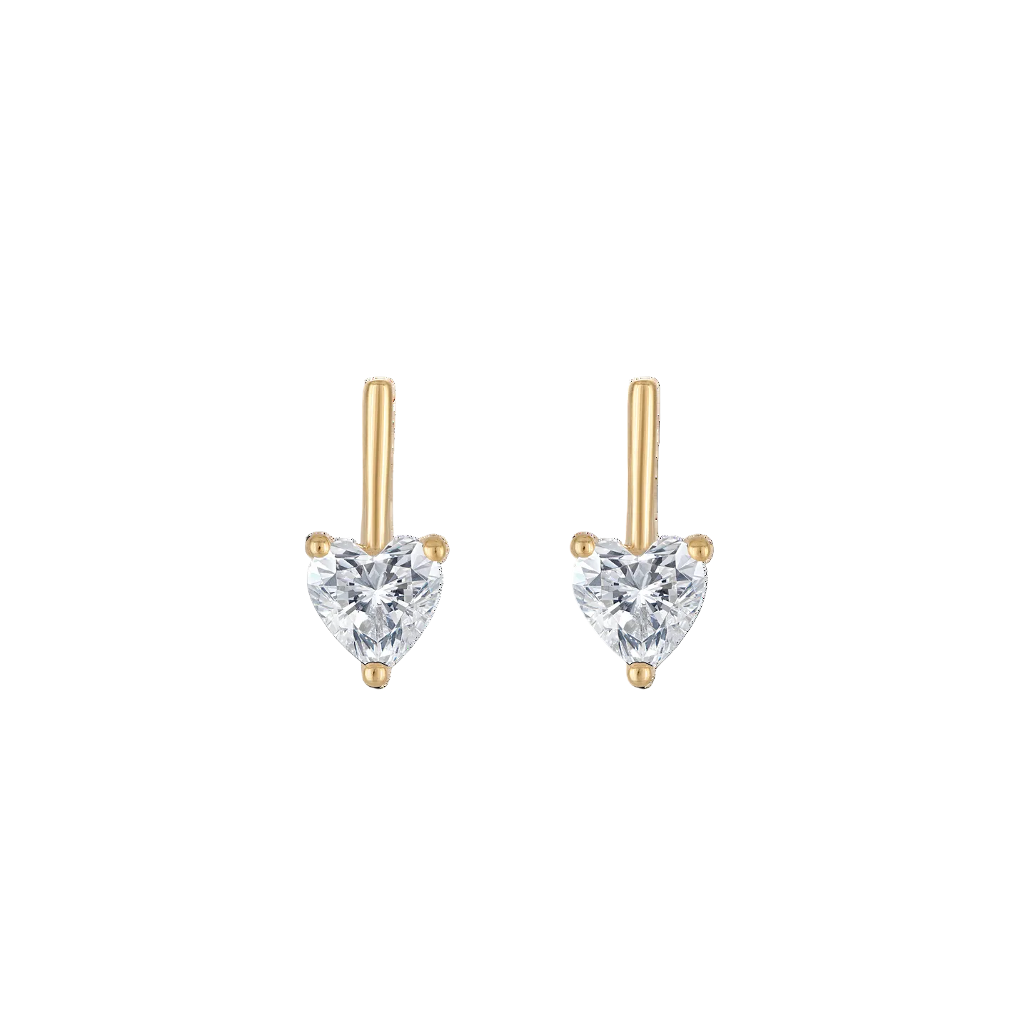 Linea Love Stud in Gold | Medium