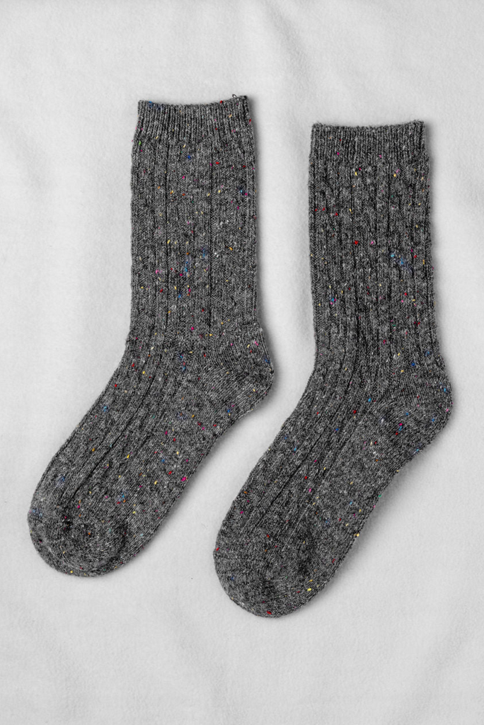 Mariner Socks in Charcoal