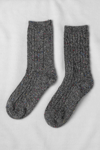 Mariner Socks in Charcoal