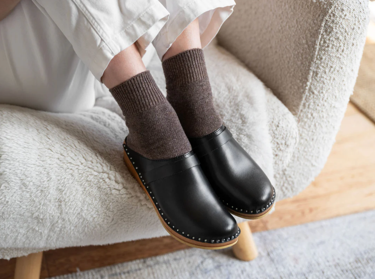Sweater Socks in Charcoal