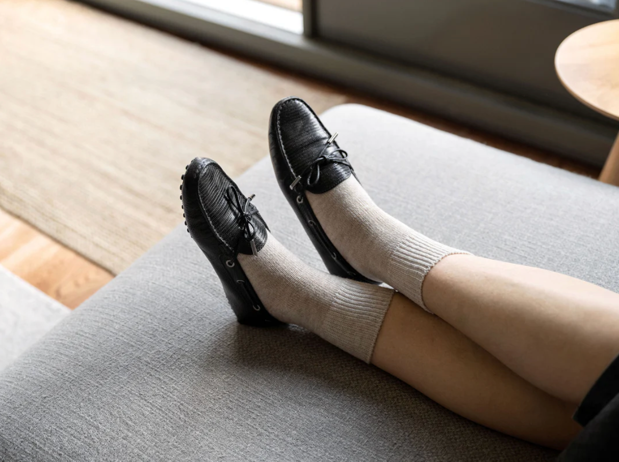 Sweater Socks in Charcoal